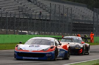 Costantini   Frassineti (Ombra, Ferrari 458 Italia, GT3 #36) e Stefano Pezzucchi (Kripton Motorsport, Porsche 997 GT3 #22) , CAMPIONATO ITALIANO GRAN TURISMO