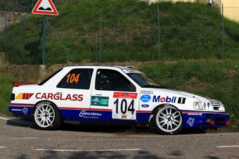Patuzzo Nicola,Martini Alberto(Ford Sierra RS,Tram Bassano,#104), CAMPIONATO ITALIANO RALLY AUTO STORICHE