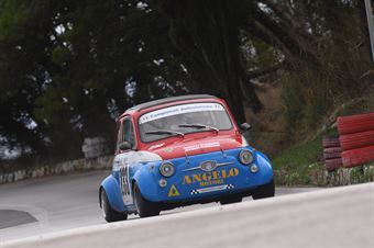 Manzo Onofrio ( Fiat Giannini 650 NP , Drapenum Corse #233), CAMPIONATO ITALIANO VEL. SALITA AUTO STORICHE