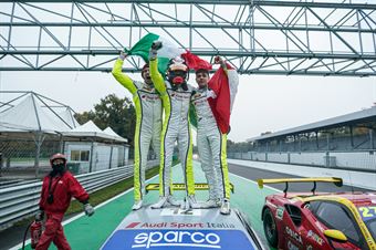 Drudi Mattia Ferrari Lorenzo Agostini Riccardo, Audi R8 GT3 PRO #12, Audi Sport Italia, CAMPIONATO ITALIANO GRAN TURISMO