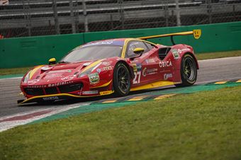 Gai Stefano Zampieri Daniel, Ferrari 488 GT3 PRO Evo #27, Scuderia Baldini, CAMPIONATO ITALIANO GRAN TURISMO