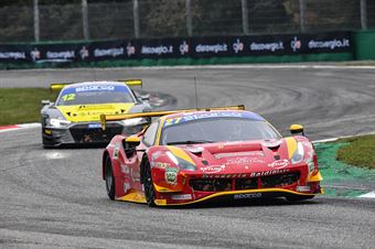 Gai Stefano Zampieri Daniel, Ferrari 488 GT3 PRO Evo #27, Scuderia Baldini 27, CAMPIONATO ITALIANO GRAN TURISMO