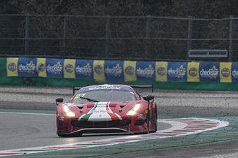 Mann Simon Vilander Toni, Ferrari 488 GT3 PRO AM Evo #21, AF Corse, CAMPIONATO ITALIANO GRAN TURISMO