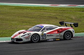 Colucci Luigi Mazzola Rocco, Ferrari 488 Challenge Evo EASY RACE #323, CAMPIONATO ITALIANO GRAN TURISMO