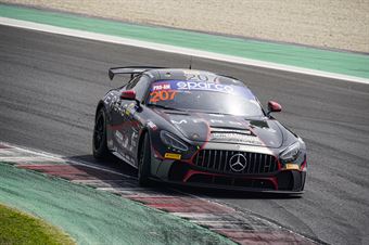 Marchetti Alessandro Scherpen Alexander, Mercedes AMG NOVA RACE #207, CAMPIONATO ITALIANO GRAN TURISMO