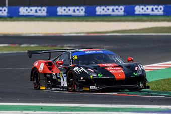 Vebster Daniel Agostini Riccardo, Ferrari 488 GT3 Evo EASY RACE #3, CAMPIONATO ITALIANO GRAN TURISMO