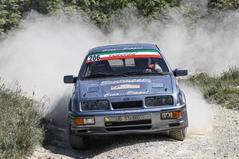 Bentivogli Bruno Innocenti Jacopo, Ford Sierra Cosworth #206, CAMPIONATO ITALIANO RALLY TERRA STORICO
