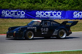 Ronconi Massimo   Gulinelli  Giovanni, Porsche 930 #149, CAMPIONATO ITALIANO VEL. CIRCUITO AUTO STORICHE