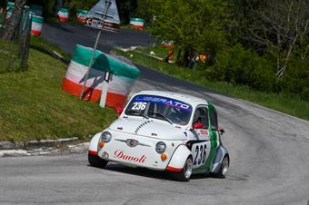 Giorgio Davoli (Fiat Giannini 650 NP, #236), CAMPIONATO ITALIANO VEL. SALITA AUTO STORICHE