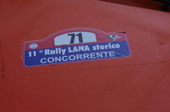 Dettaglio Rally Lana Storico, CAMPIONATO ITALIANO RALLY AUTO STORICHE