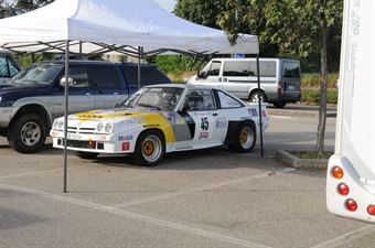 PLACA CALORI (OPEL MANTA 400) #45, CAMPIONATO ITALIANO RALLY AUTO STORICHE