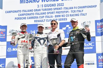 Podium race 1, TCR ITALY TOURING CAR CHAMPIONSHIP 
