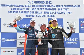 Podium race 2, TCR ITALY TOURING CAR CHAMPIONSHIP 