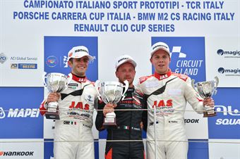 Podium Under race 2, TCR ITALY TOURING CAR CHAMPIONSHIP 