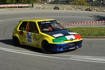Antonino Oddo (Vimotorsport, Peugeot 106 Rally # 55, CAMPIONATO ITALIANO VELOCITÀ MONTAGNA