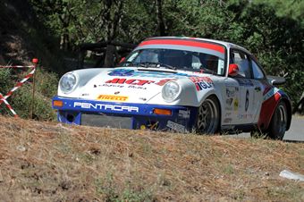 Enrico Brazzoli aurizio Barone (Rododendri Historic Rally, Porsce 911 S # 6), CAMPIONATO ITALIANO RALLY AUTO STORICHE