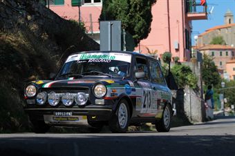 Giuseppe Cazziolato Aldo Gecchele (Team Bassano, Autobianchi A 112 Abarth # 213), CAMPIONATO ITALIANO RALLY AUTO STORICHE