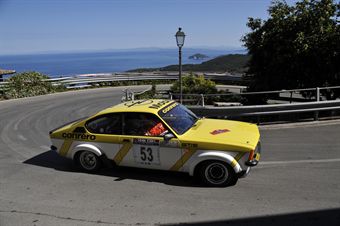 Carlo Falcone Pieroo Ibra (Circolo della Biella, Opel Kadett GTE # 53), CAMPIONATO ITALIANO RALLY AUTO STORICHE
