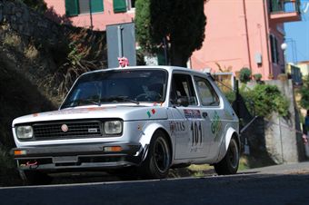 Lo Ciao Daniel Giudici (osso Rally Team, Fiat 127 Sport # 101), CAMPIONATO ITALIANO RALLY AUTO STORICHE