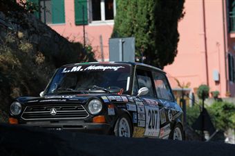 Francesco Mearini Massimo Acciai (Senesi Team, Autobianchi A112 Abarth # 207, CAMPIONATO ITALIANO RALLY AUTO STORICHE