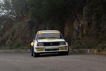 Massimo Nori Diego Rodeghiero (Team Bassano, Opel Ascona 400 # 28), CAMPIONATO ITALIANO RALLY AUTO STORICHE