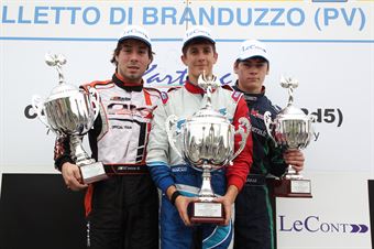 KF2   Podio gara 1, CAMPIONATO ITALIANO ACI KARTING