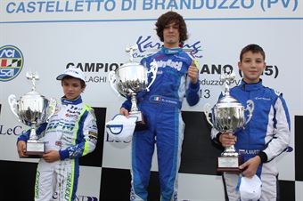 KF3   Podio gara 1, CAMPIONATO ITALIANO ACI KARTING