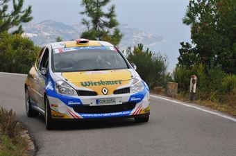 Hannes Danzinger, Kathi Wustenhagen (Renault Clio R3C #38), CAMPIONATO ITALIANO ASSOLUTO RALLY SPARCO
