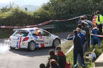 Alessandro Perico, Fabrizio Carrara (Peugeot 207 S2000 #10, Pa Racing Srl), CAMPIONATO ITALIANO ASSOLUTO RALLY SPARCO