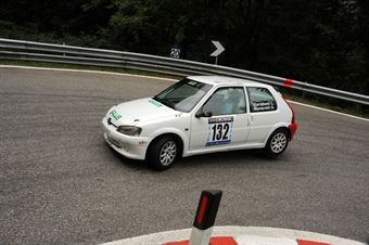 Luca Garaboni (Peugeot 106 # 132), CAMPIONATO ITALIANO VELOCITÀ MONTAGNA