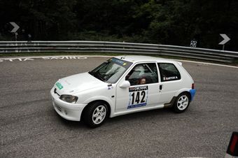 Nicoal Sartor (BL Racing   Peugeot 106 S16 # 142), CAMPIONATO ITALIANO VELOCITÀ MONTAGNA