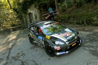 Paolo Porro, Paolo Brusadelli (Ford Fiesta RS WRC #3, Bluthunder Racing Italy);, CAMPIONATO ITALIANO RALLY ASFALTO