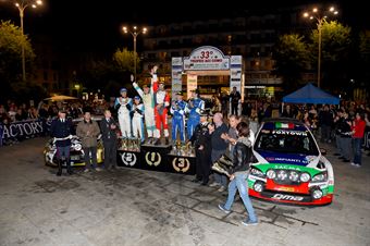 Cerimonia di premiazione 33° Rally Trofeo ACI Como;, CAMPIONATO ITALIANO RALLY ASFALTO
