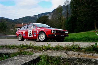 Riccardo Bucci Barbara Neri (Scuderia Malatesta – Alfa Romeo Alfetta GTV # 18), CAMPIONATO ITALIANO RALLY AUTO STORICHE