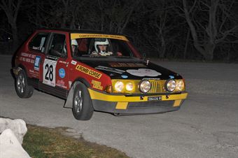 Nicola Randon Enrico Gaspari (Team Bassano – Fiat Ritmo 130 Abarth # 28), CAMPIONATO ITALIANO RALLY AUTO STORICHE
