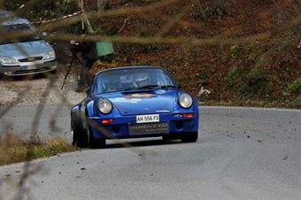 Claudio Zanon.Maurizio Crivellaro (Team Bassano – Porsche 911 Carrera RSR # 16), CAMPIONATO ITALIANO RALLY AUTO STORICHE