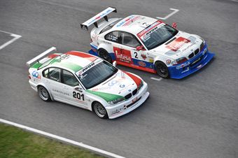 Filippo Maria Zanin (Pro.Motorsport, BMW 320i B24h 2.0 #201), Palazzo Zanin (W&D Racing Team,BMW M3 E46 #2) , TCR ITALY TOURING CAR CHAMPIONSHIP 