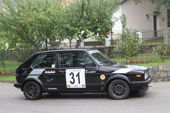 FRANCESCO DONCARRA SALOMONE  VW GOLF GTI (SC PEGASO PA # 31), CAMPIONATO ITALIANO VEL. SALITA AUTO STORICHE