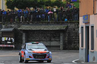 Corrado Fontana, Giovanni Agnese (Hyundai I20 WRC #7, Bluthunder Racing Italy), TROFEO ITALIANO RALLY