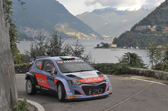 Luigi Fontana, Roberto Mometti (Hyundai I20 WRC #14, Bluthunder Racing Italy), TROFEO ITALIANO RALLY