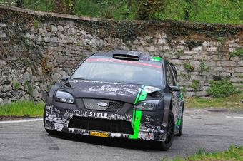 Paolo Porro, Paolo Cargnellutti (Ford Focus WRC #5, Bluthunder Racing Italy), TROFEO ITALIANO RALLY