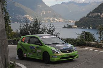 Cesare Rainer, Viktor Nideriaufner (Honda Civic N3 #43, Destra 4), TROFEO ITALIANO RALLY