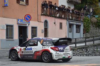 Felice Re, Mara Bariani (Citroen DS3 WRC #8, Etruria), TROFEO ITALIANO RALLY