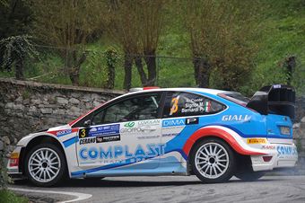 Marco Signor, Patrick Bernardi (Ford Focus WRC #3, Sama Racing Asd), TROFEO ITALIANO RALLY
