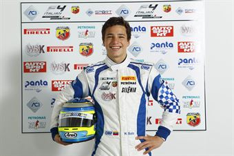 Mauricio Baiz (Vincenzo Sospiri Racing Srl,Tatuus F.4 T014 Abarth #14), ITALIAN F.4 CHAMPIONSHIP
