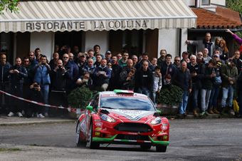 Giandomenico Basso, Lorenzo Granai (Ford Fiesta R R5 #1, Movisport), CAMPIONATO ITALIANO ASSOLUTO RALLY SPARCO