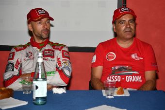 Conferenza stampa: Giandomenico Basso, Lorenzo Granai (Ford Fiesta R R5 #1, Movisport), CAMPIONATO ITALIANO ASSOLUTO RALLY SPARCO