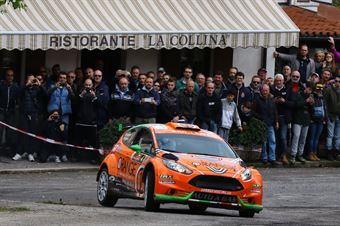 Simone Campedelli, Danilo Fappani (Ford Fiesta GPL R R5 #4, Orange 1 Racing), CAMPIONATO ITALIANO ASSOLUTO RALLY SPARCO