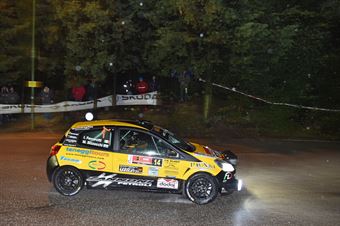 Ivan Ferrarotti, Massimo Bizzocchi (Renault Clio R R3C #14, Sc Movisport Srl), CAMPIONATO ITALIANO ASSOLUTO RALLY SPARCO