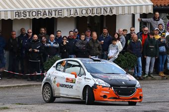 Andrea Vineis, Alessio Rodi (Peugeot 208 R2B #24, Cars For Fun), CAMPIONATO ITALIANO ASSOLUTO RALLY SPARCO